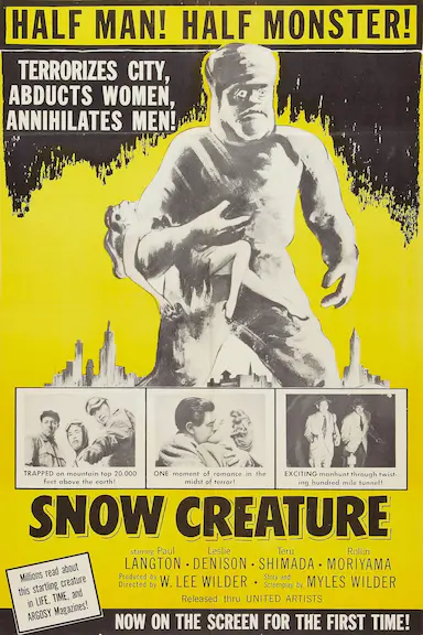 喜马拉雅的雪怪